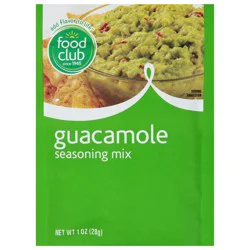 Food Club Guacamole Seasoning Mix 1 oz