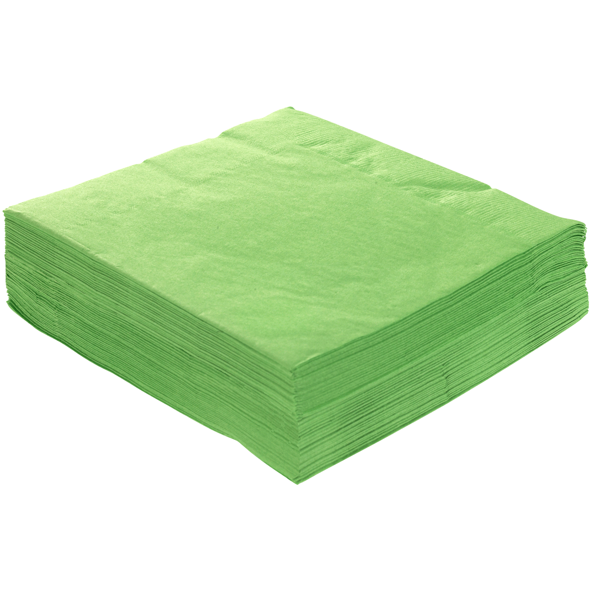 slide 1 of 1, Unique Industries Lime Green Lunch Napkin Value Pack, 50 ct