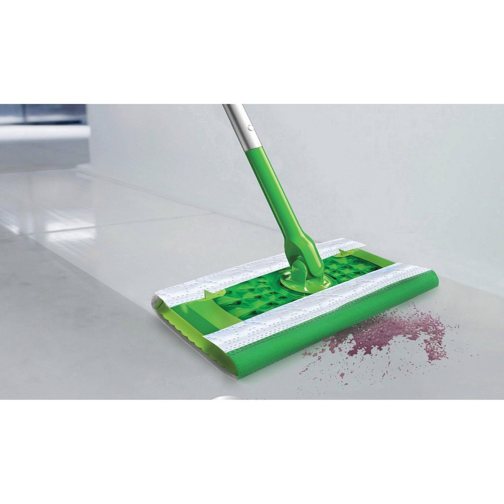 slide 10 of 16, Swiffer Sweeper Pet Heavy Duty Multi-Surface Dry Cloth Refills for Floor Sweeping and Cleaning - 32ct, 32 ct