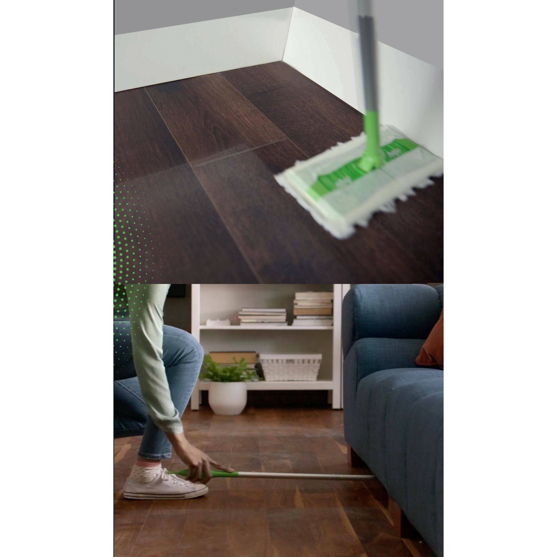 slide 11 of 16, Swiffer Sweeper Pet Heavy Duty Multi-Surface Dry Cloth Refills for Floor Sweeping and Cleaning - 32ct, 32 ct