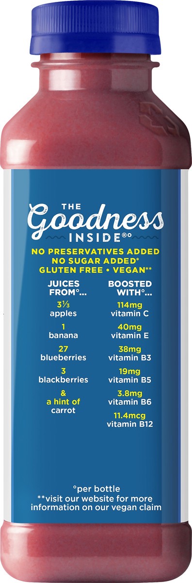 slide 7 of 11, Naked No Sugar Added, Non GMO Blue Machine Fruit Juice, 15.2 Fl Oz, Bottle, 15.20 fl oz