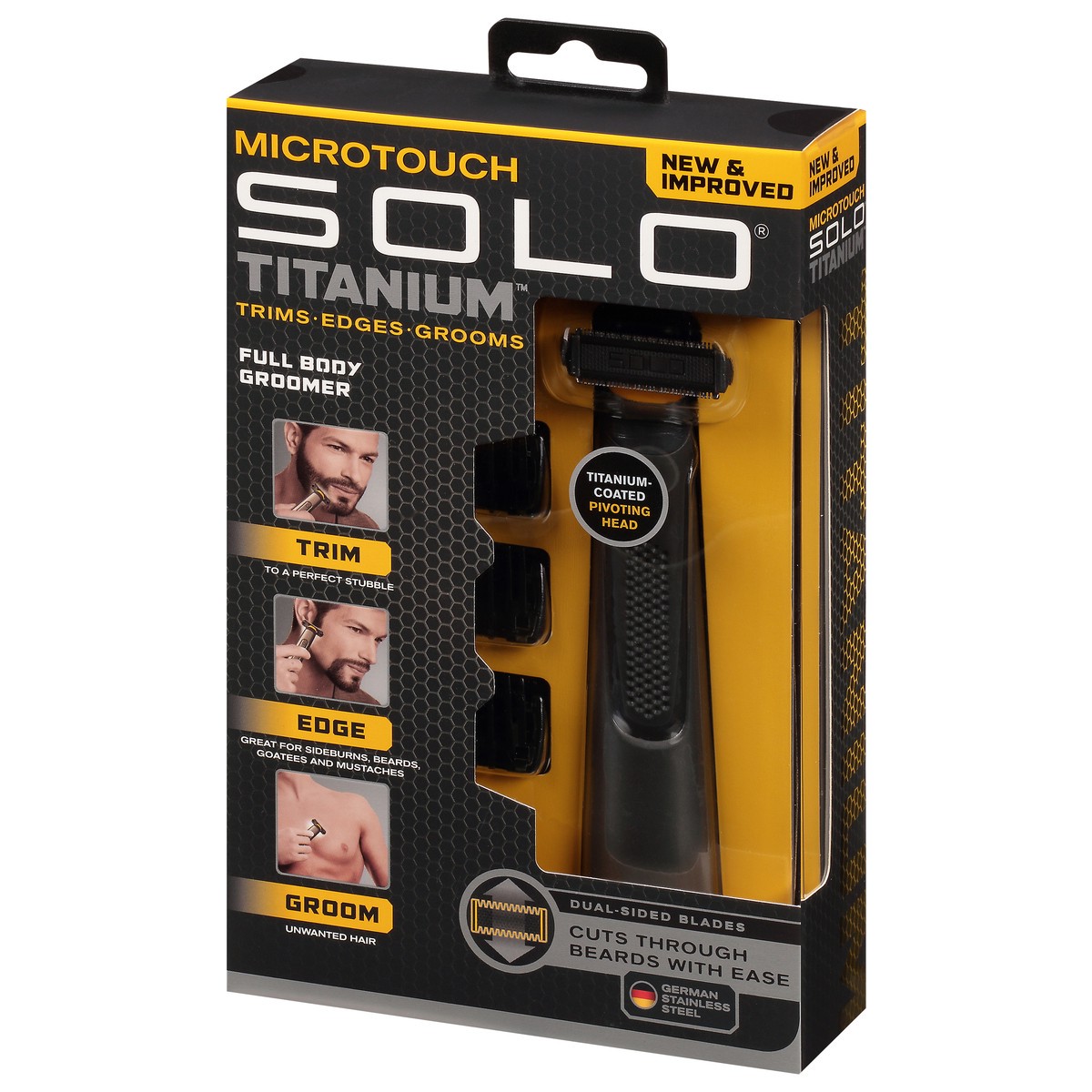 slide 6 of 9, Microtouch Solo Titanium Groomer, 1 ct