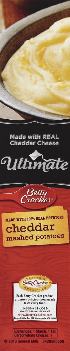 slide 3 of 6, Betty Crocker Ultimate Cheddar Potatoes, 4.9 oz