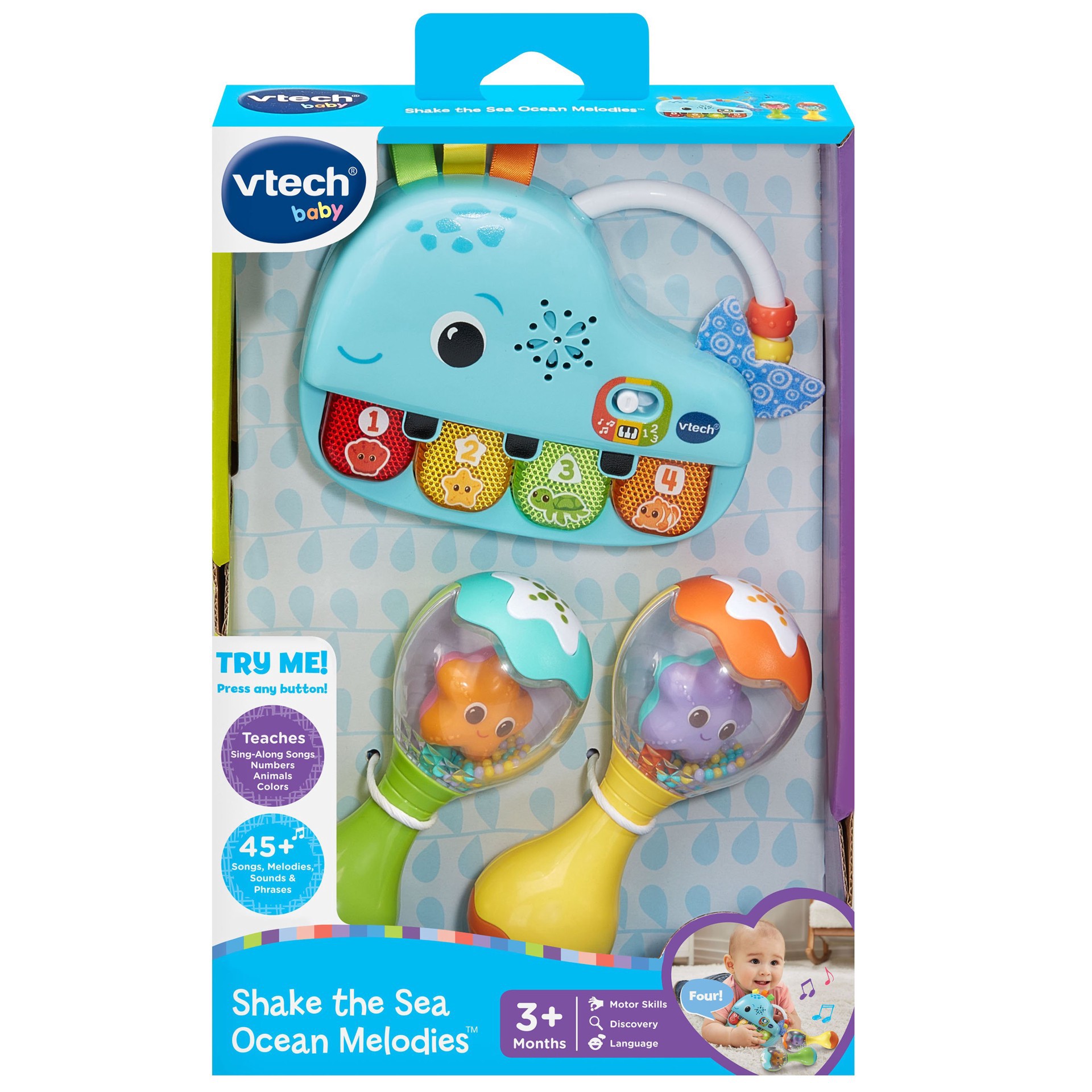 slide 1 of 1, VTech Baby Shake The Sea Ocean Melodies, 1 ct