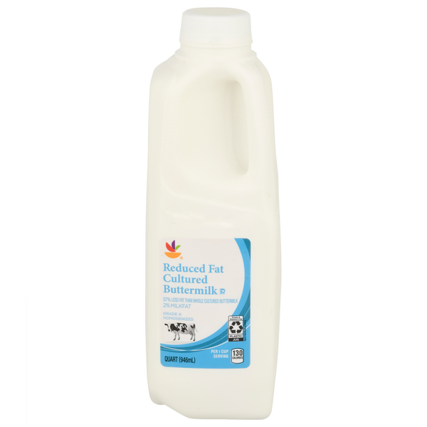 slide 1 of 1, GIANT 2% Reduced Fat Cultured Buttermilk, 1 qt