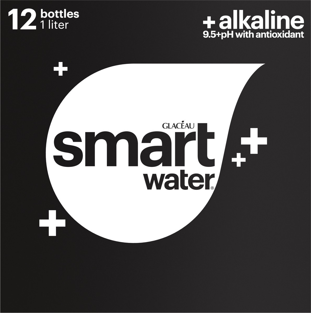 slide 6 of 12, Glaceau Smartwater Alkaline With Antioxidant Bottles, 33.8 fl oz, 12 Pack, 24 ct; 16.9 fl oz