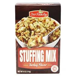 Our Family Turkey Flavor Stuffing Mix