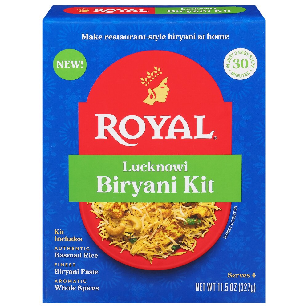slide 4 of 6, Royal® Lucknowi Biryani Kit, 11.5 oz
