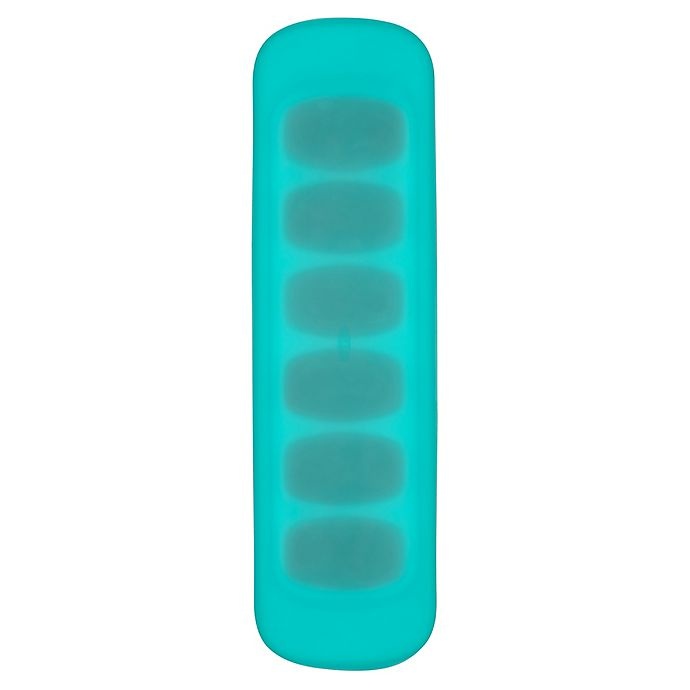 slide 6 of 11, OXO Tot Baby Food Freezer Trays with Silicone Lids - Teal, 2 ct