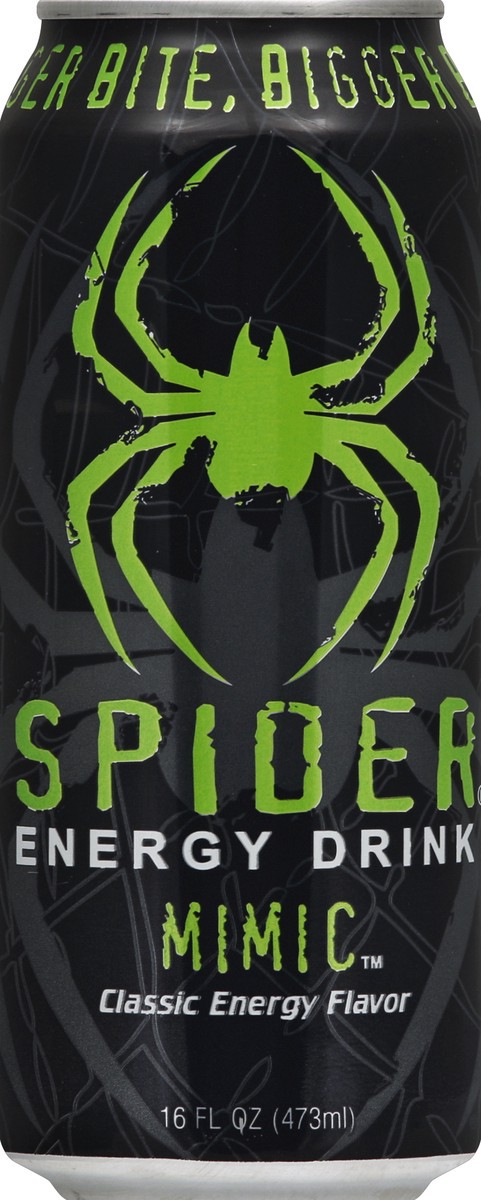 slide 4 of 4, Spider Energy Energy Drink, Mimic, 16 oz