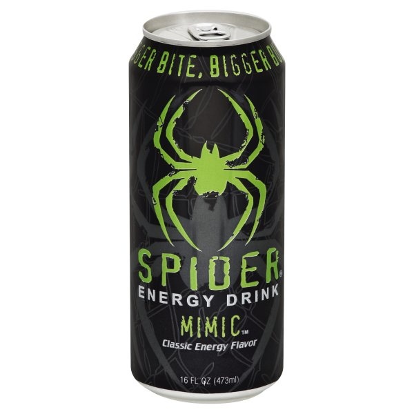 slide 1 of 4, Spider Energy Energy Drink, Mimic, 16 oz