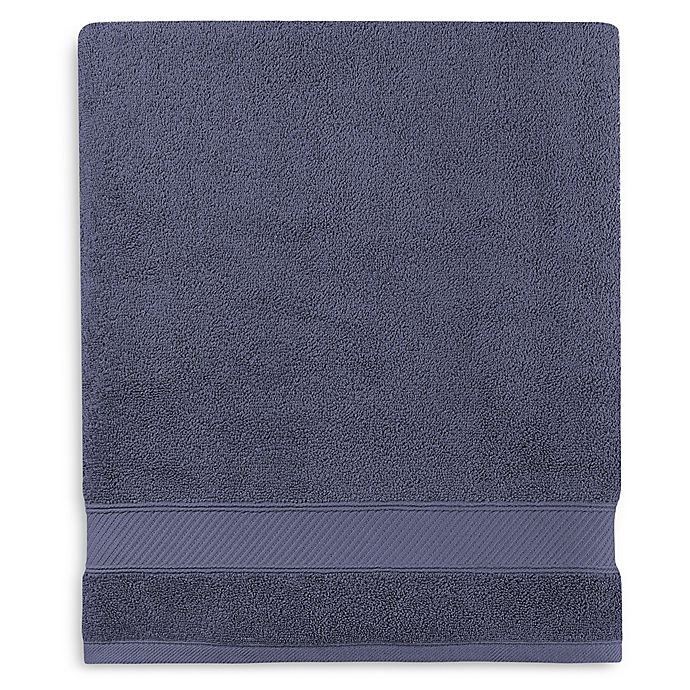 slide 1 of 3, Wamsutta Hygro Duet Bath Sheet - New Blue, 1 ct