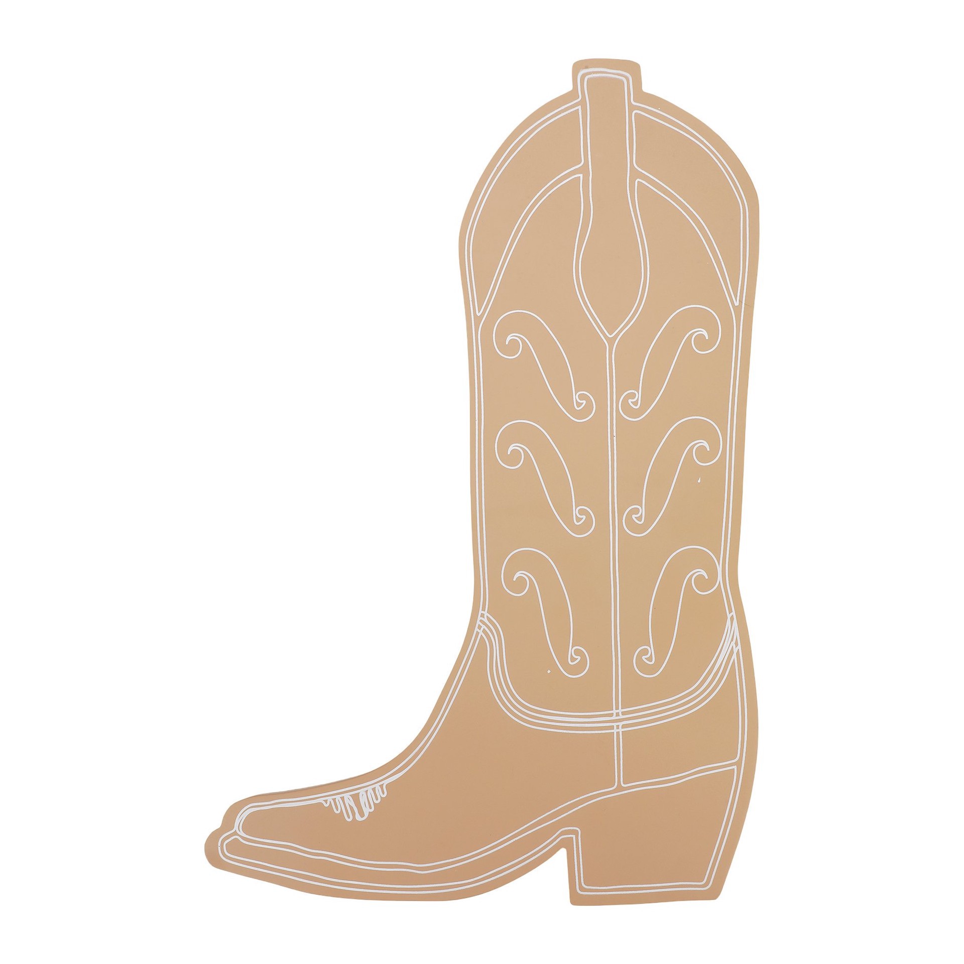 slide 1 of 1, Packed Party Kickin’ It Cowboy Boot Wall Art, 12.5 in x 19 in