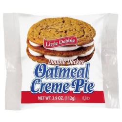 Little Debbie Double Decker Oatmeal Creme Pie - 3.9 oz