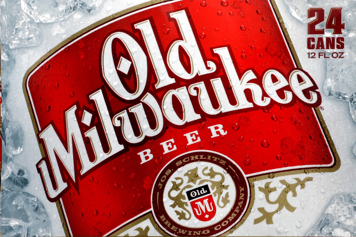 slide 5 of 6, Old Milwaukee Beer, 24 Pack, 12 fl oz Cans, 24 ct; 12 fl oz