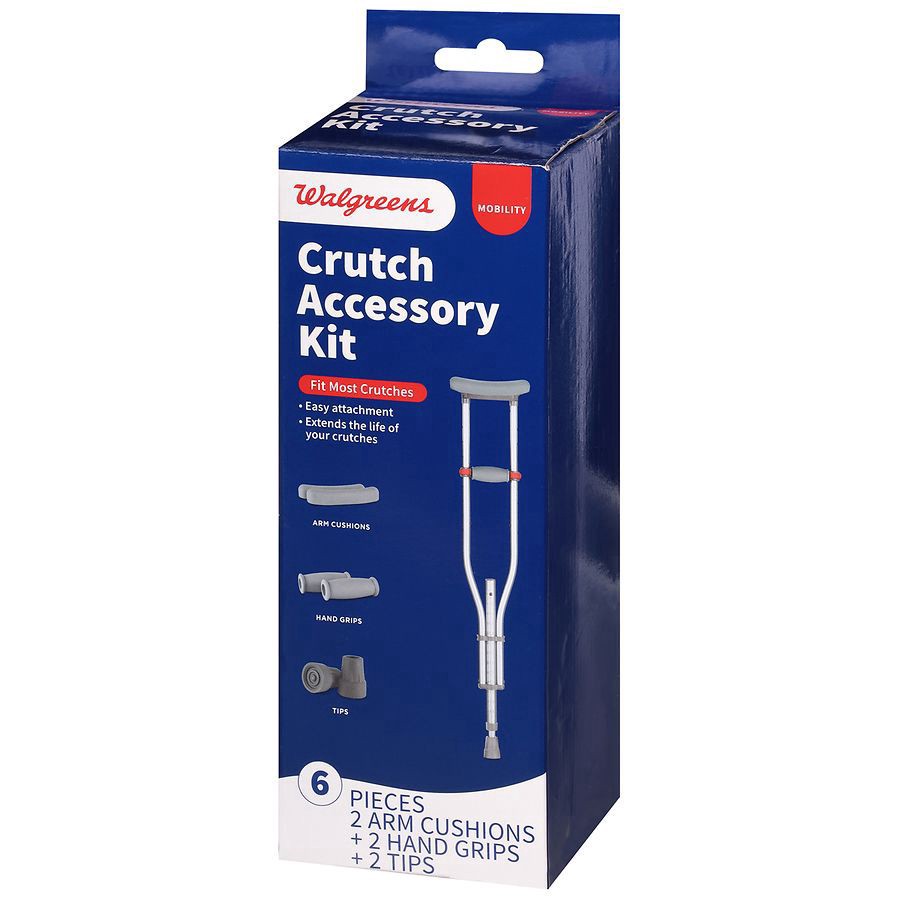 slide 5 of 5, Walgreens Crutch Accessory Kit, 1 ct