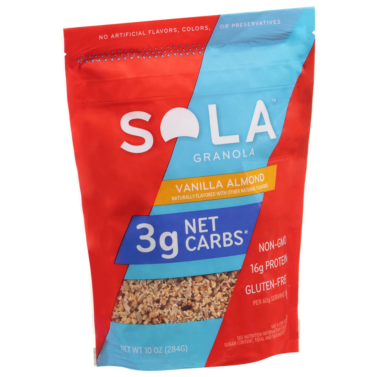 slide 8 of 11, Sola Vanilla Almond Granola 10 oz Bag, 10 oz