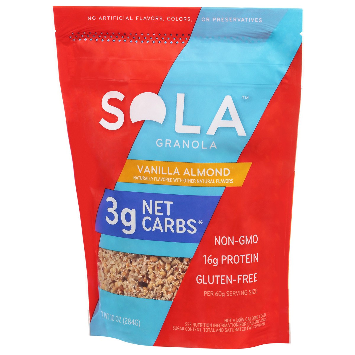 slide 2 of 11, Sola Vanilla Almond Granola 10 oz Bag, 10 oz