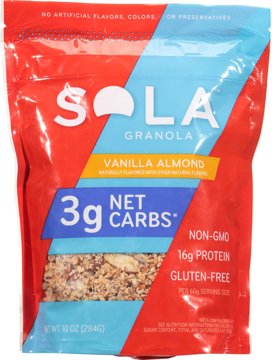 slide 6 of 11, Sola Vanilla Almond Granola 10 oz Bag, 10 oz