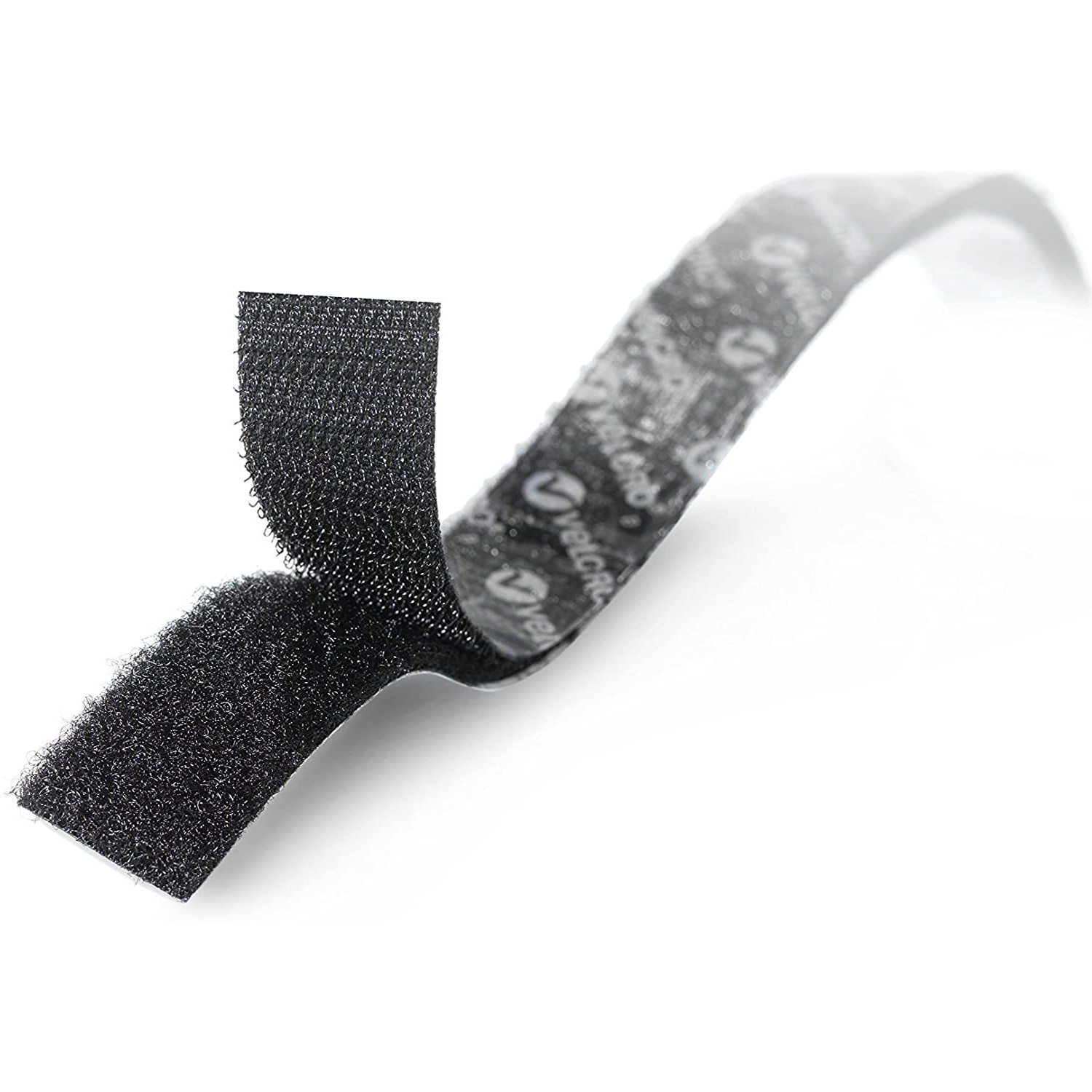 slide 3 of 7, VELCRO Brand 5 Feet Black Hooks Sticky Back Adhesive Black Roll Hook loop fastener 5-lb Weight Capacity, 1 ct