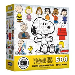 RoseArt Peanuts Multi Shaped Puzzles