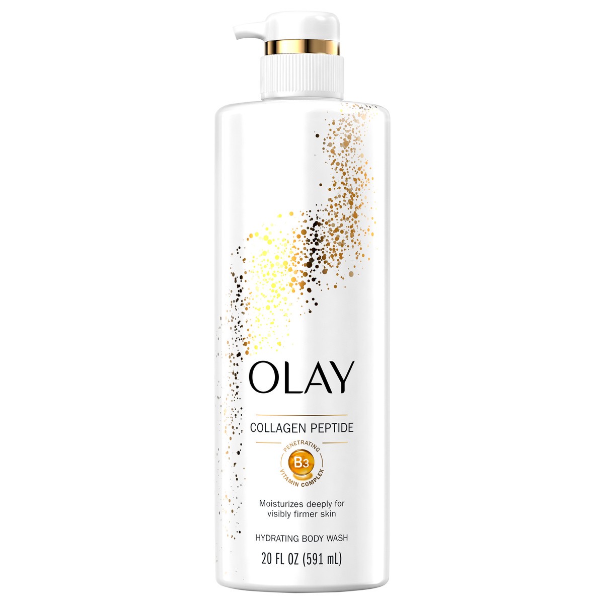 slide 1 of 5, Olay Cleansing & Firming Body Wash with Vitamin B3 and Collagen, 20 fl oz, 20 fl oz