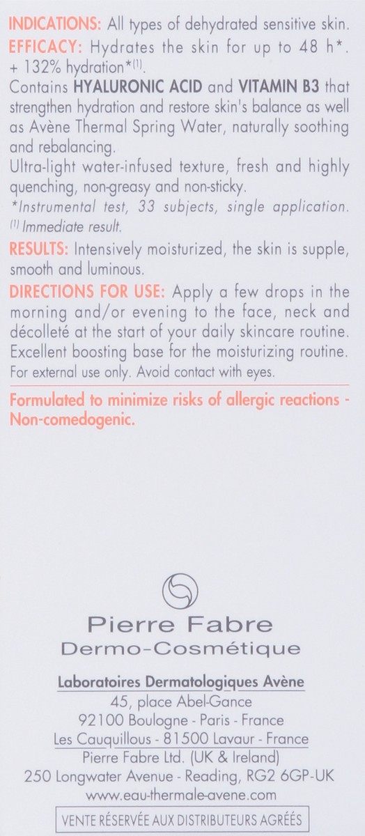 slide 10 of 13, Avène Concentrated Hydrance Boost Serum 1.0 fl oz, 1 fl oz