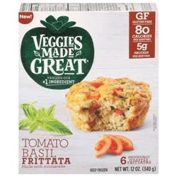 Veggies Made Great Tomato Basil Frittata - 6 ea