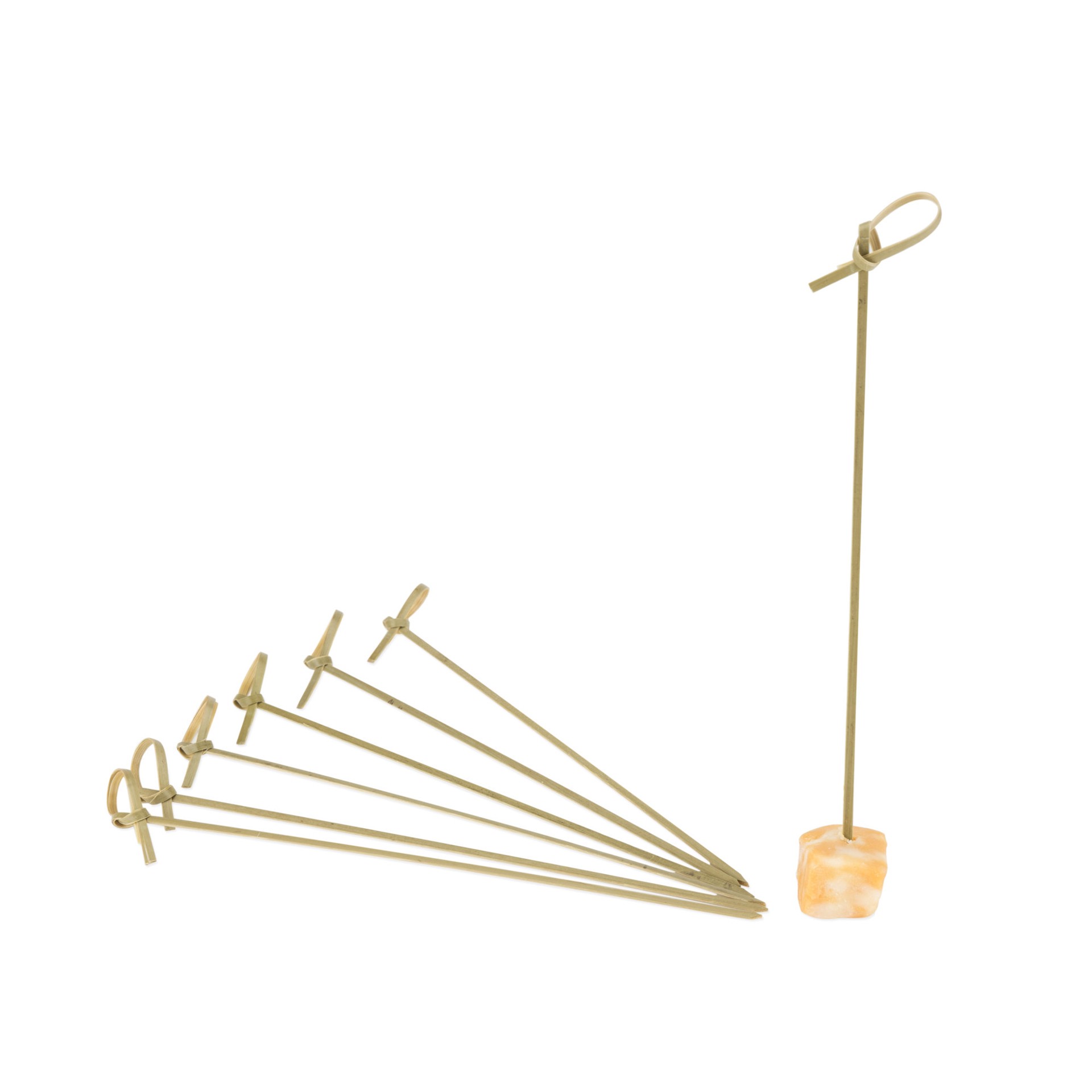 slide 2 of 3, true Long Bamboo Appetizer Picks, 24 ct