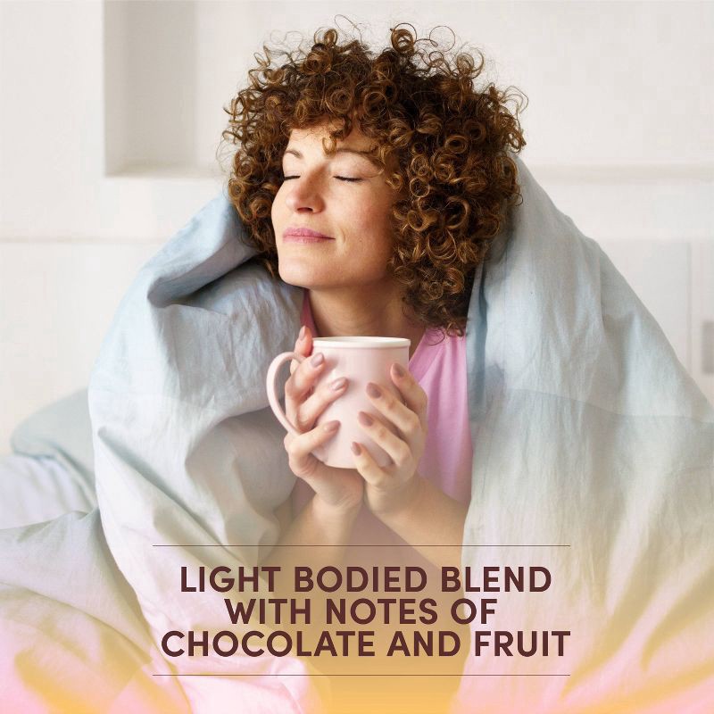 slide 3 of 5, Tim Hortons Rocky Mountain Sunrise Blend Ground Coffee - Light Roast - 12oz Bag, 12 oz