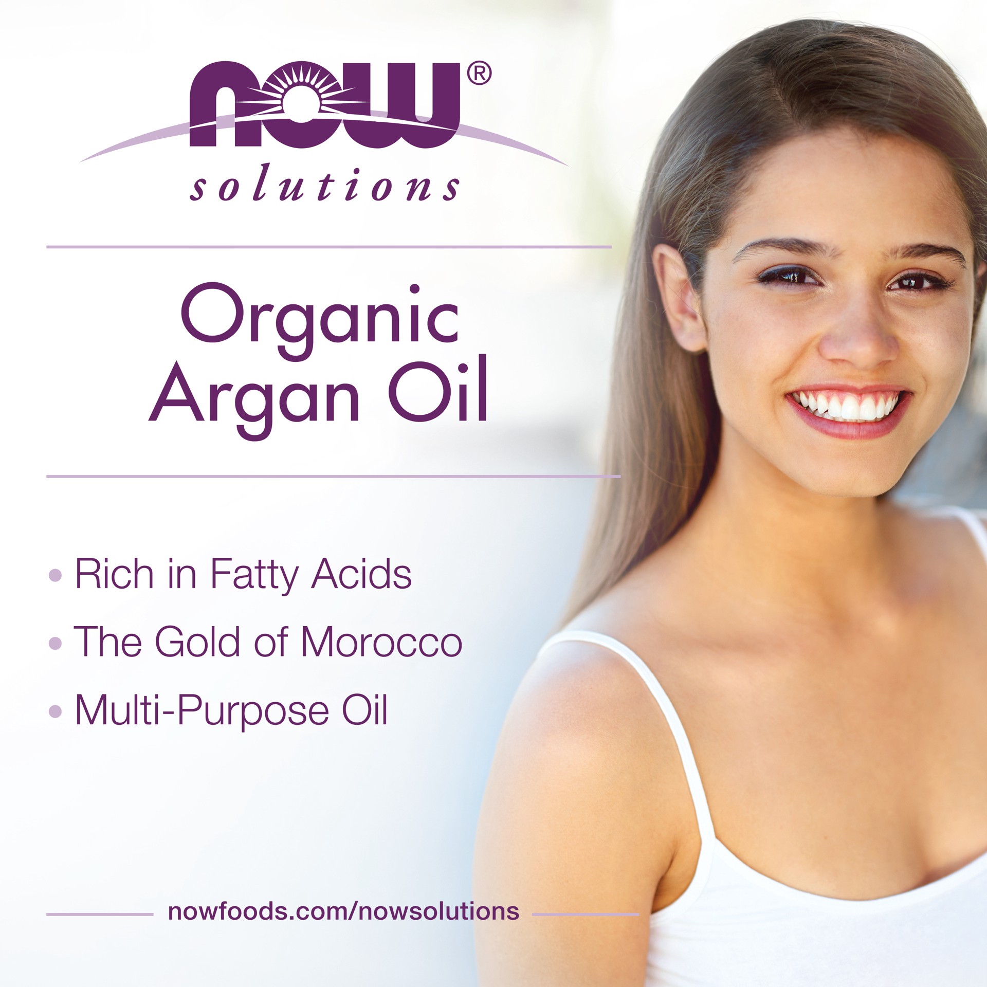 slide 3 of 4, Now Naturals Argan Moroccan Oil Org, 2 oz