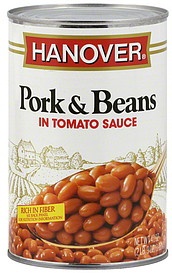 slide 1 of 1, Hanover Pork&bean, 41 oz