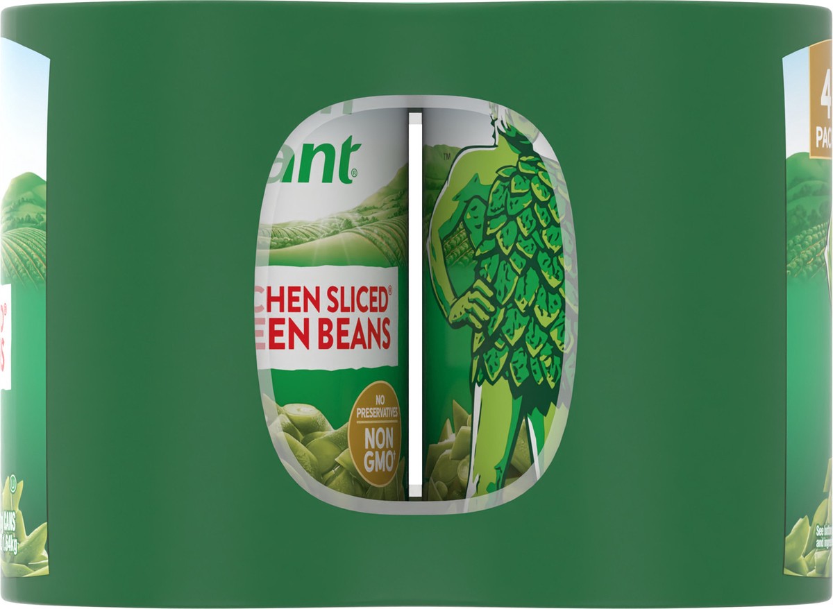 slide 8 of 9, Green Giant Green Beans, 4 ct