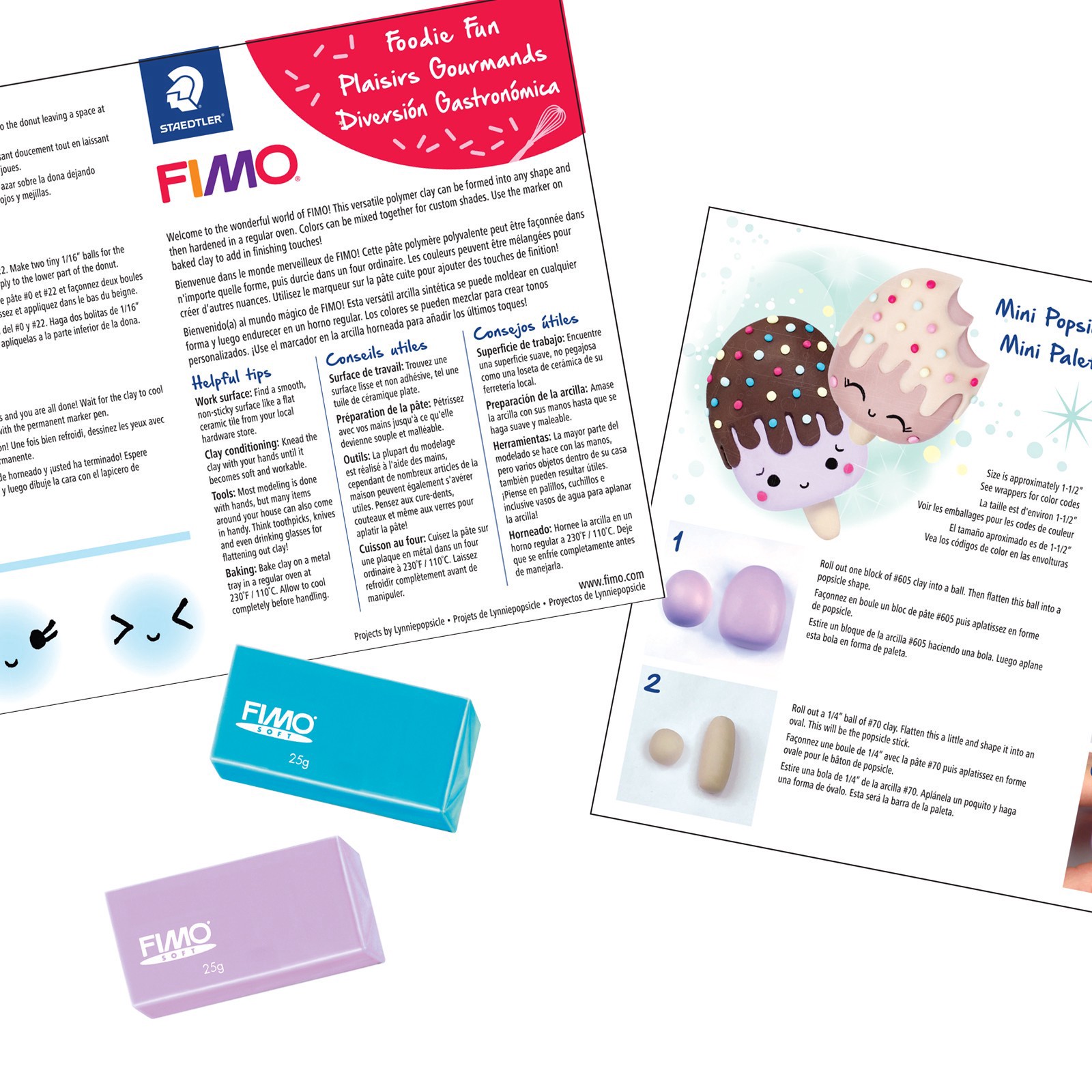 slide 6 of 7, Fimo Foodie Fun Modeling Clay Set, 10.58 oz