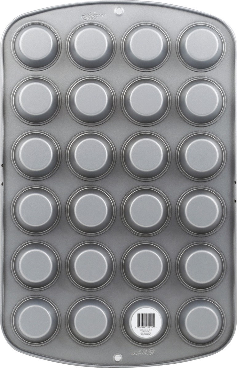slide 5 of 11, Wilton Muffin Pan, 24-Cup, Mini, 1 ct