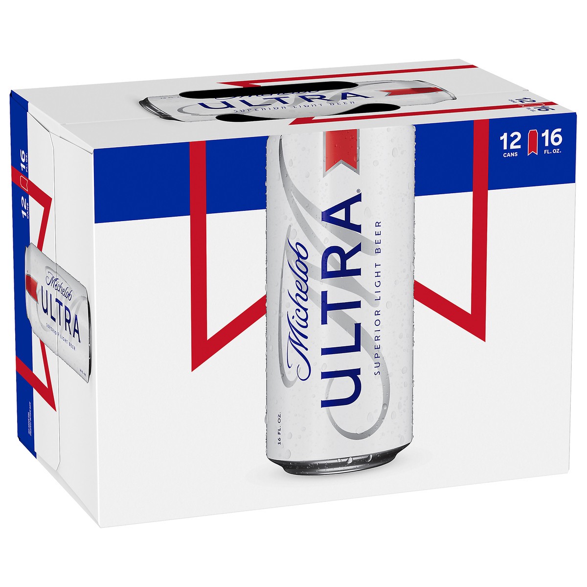 slide 6 of 9, Michelob Ultra 12 Pack Superior Light Beer 12 ea, 12 ct; 16 fl oz