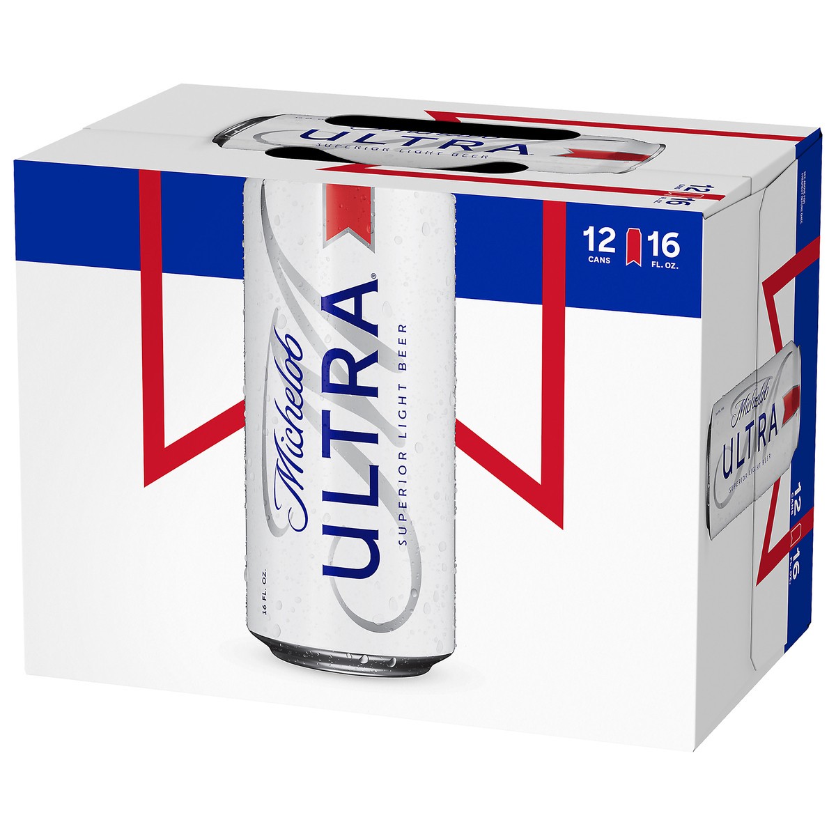 slide 8 of 9, Michelob Ultra 12 Pack Superior Light Beer 12 ea, 12 ct; 16 fl oz
