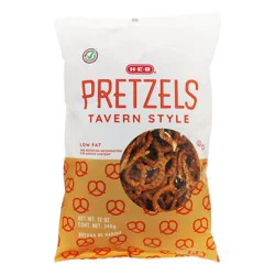 H-E-B Low Fat Tavern-Style Pretzels