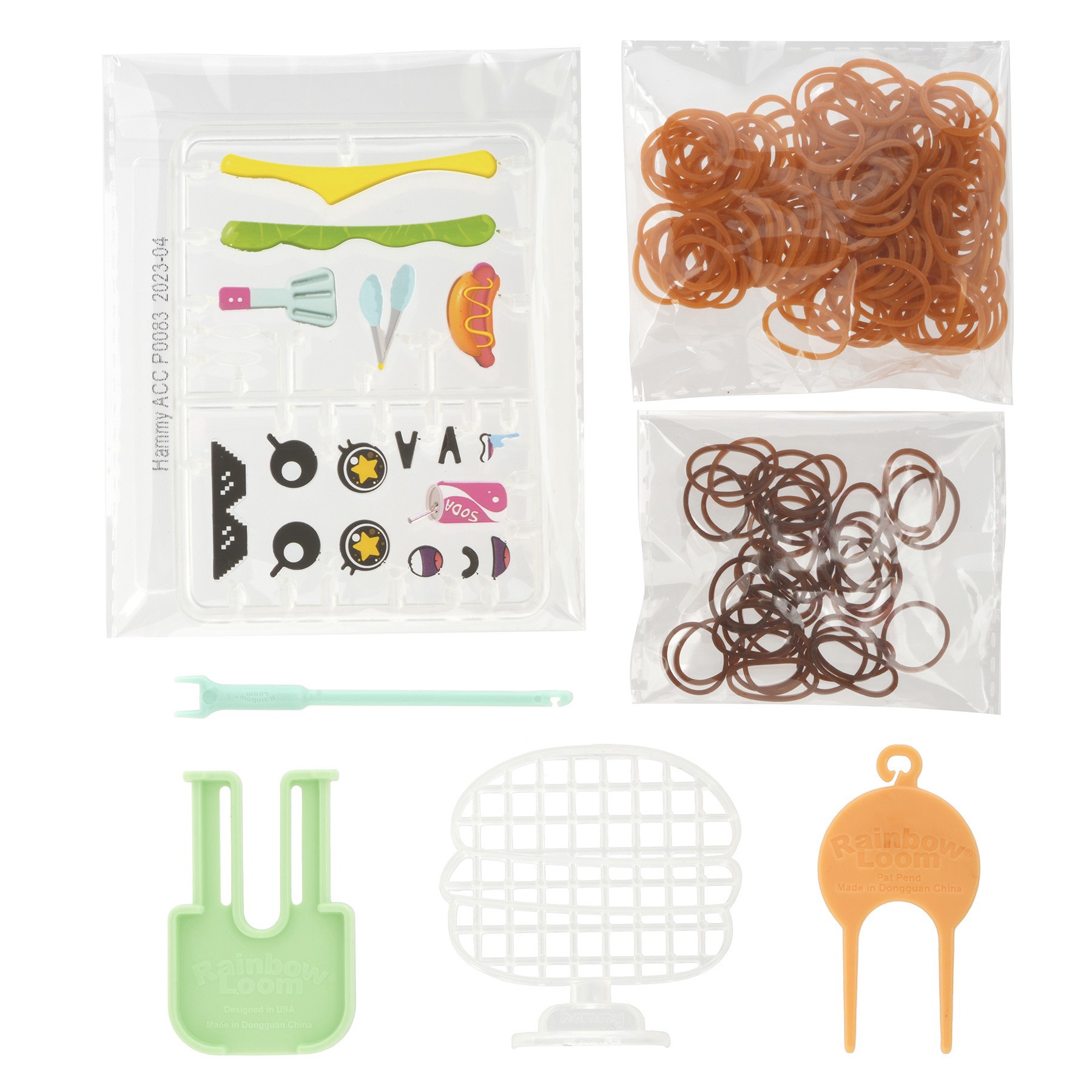 slide 2 of 2, Rainbow Loom Loomies Hammy Rubber Band Character Kit, 1 frame