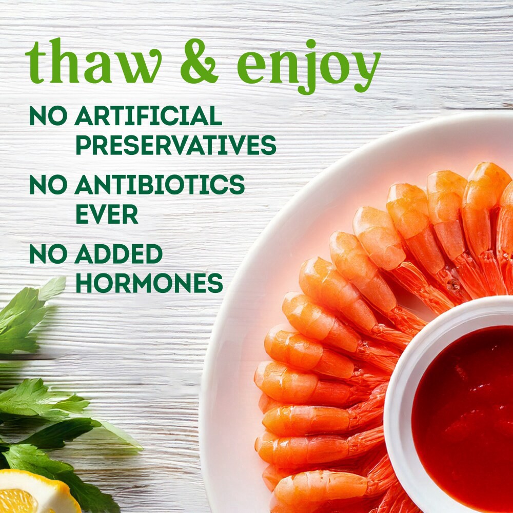 slide 2 of 6, Simple Truth® Large Shrimp Tray with Cocktail Sauce, 7 oz