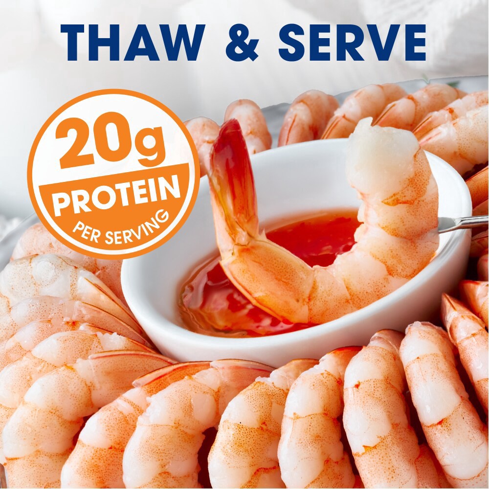slide 3 of 5, Kroger® Medium Shrimp Tray with Cocktail Sauce, 13 oz