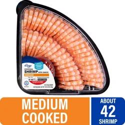 Kroger® Medium Shrimp Tray with Cocktail Sauce