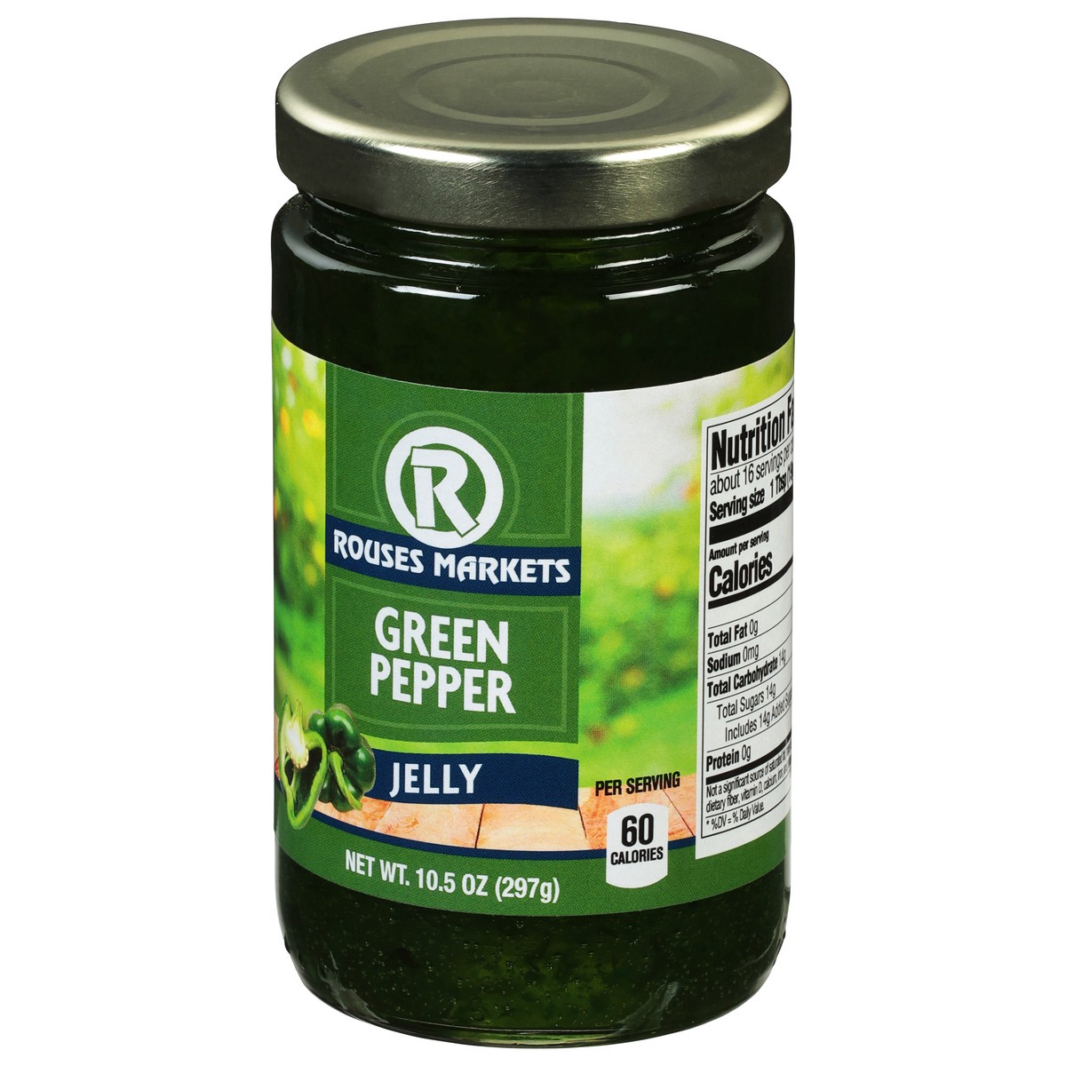 slide 5 of 11, Rouses Markets Green Pepper Jelly 10.5 oz, 10.5 oz