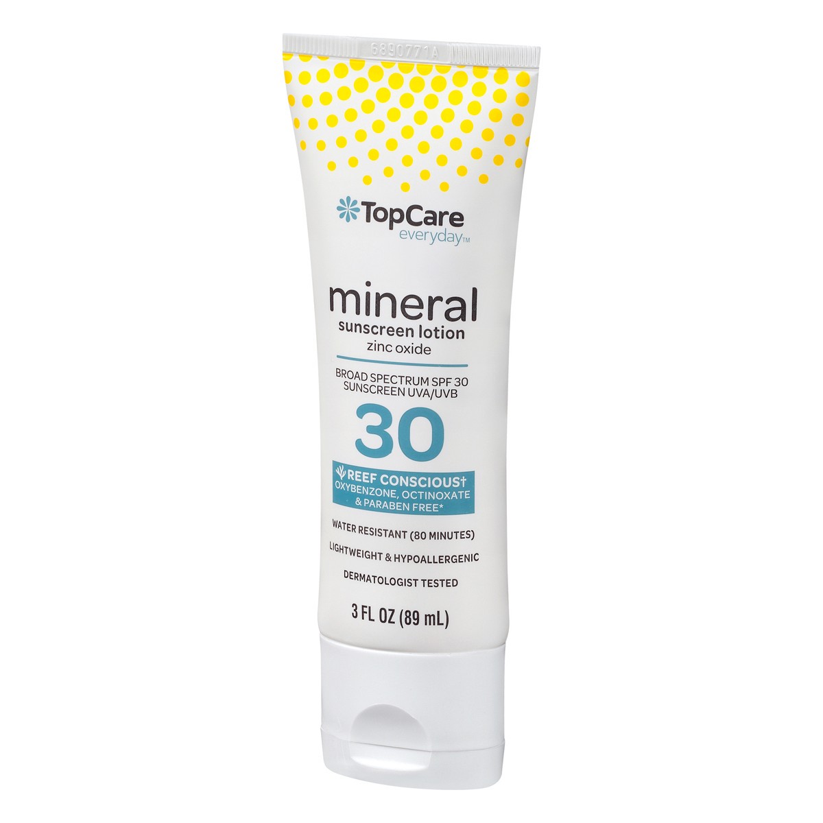 slide 3 of 9, TopCare Sunscreen Lotion Minieral, 3 oz
