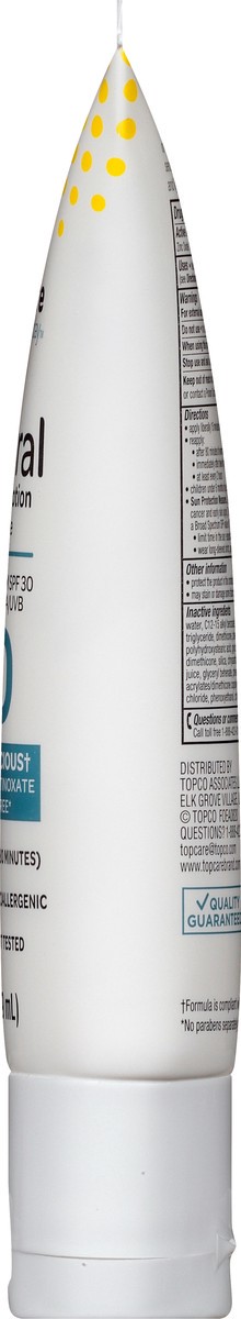 slide 2 of 9, TopCare Sunscreen Lotion Minieral, 3 oz