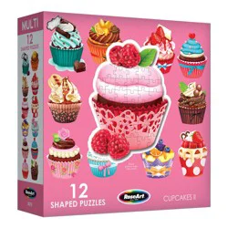 RoseArt Cupcakes II Mini Shaped Puzzles