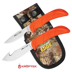 OUT! Outdoor Edge Wild-Pair, 2 Knife Set (Caper & Skinner)