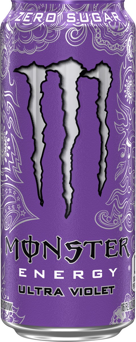 slide 2 of 2, Monster Energy, Ultra Violet - 16 fl oz Can, 