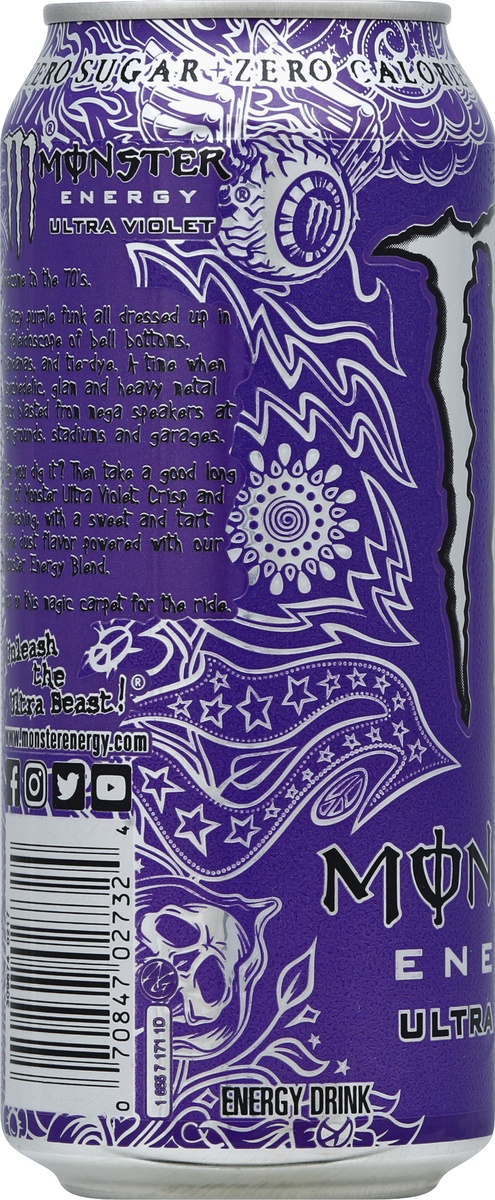 slide 3 of 5, Monster Energy Ultra Violet, Ultra Violet, 16 oz