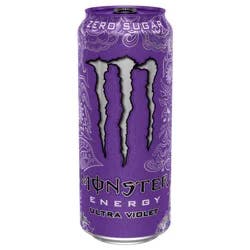 Monster Energy Zero Sugar Ultra Violet Energy Drink - 16 fl oz